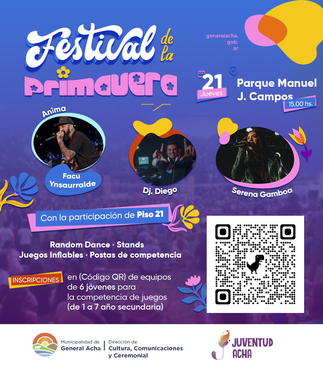 Festival primavera artistas