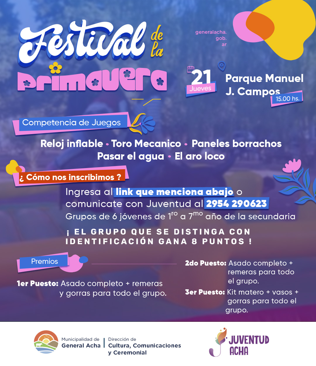 festival primavera juegos