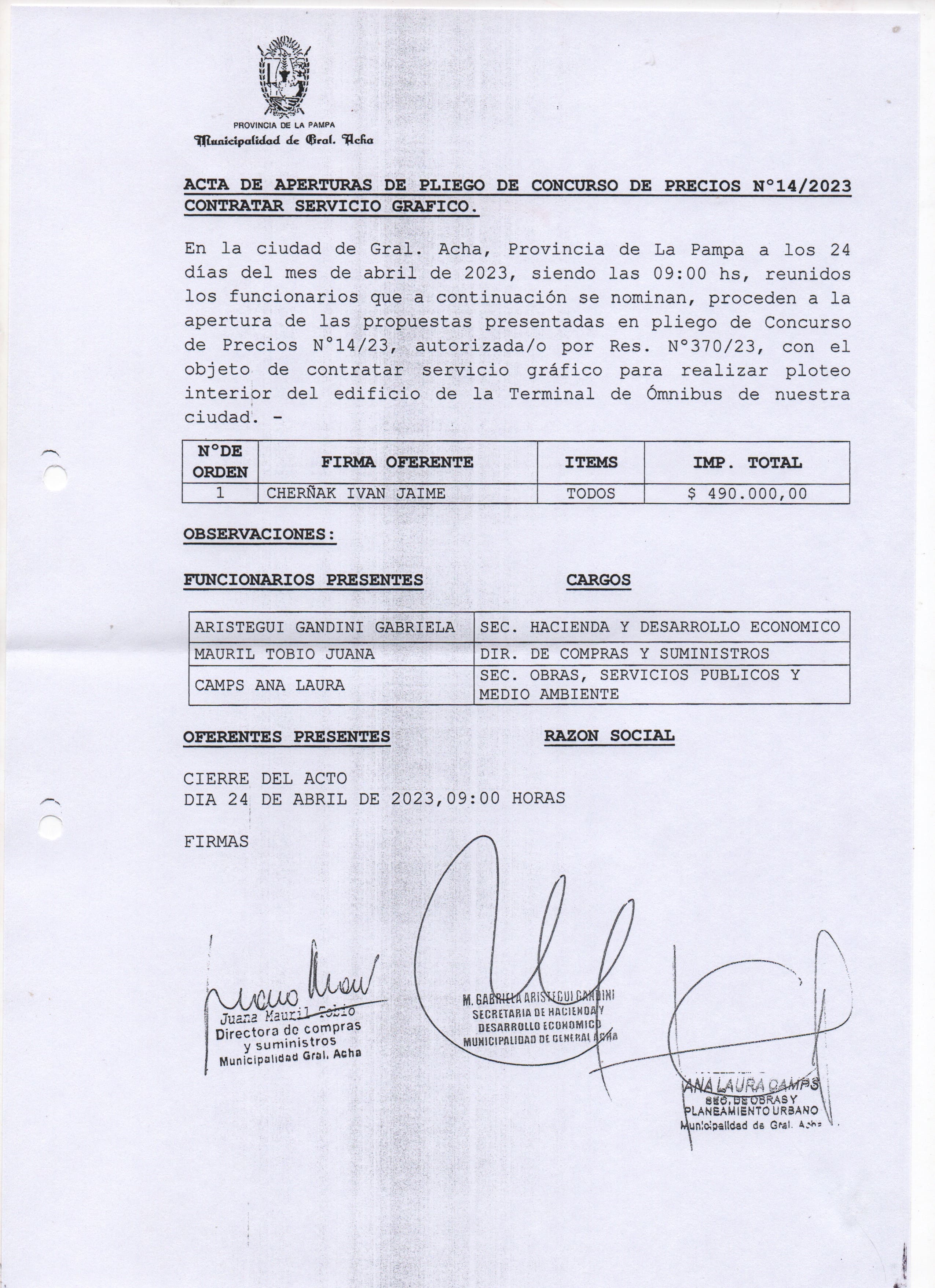 Concurso 14 23 Acta