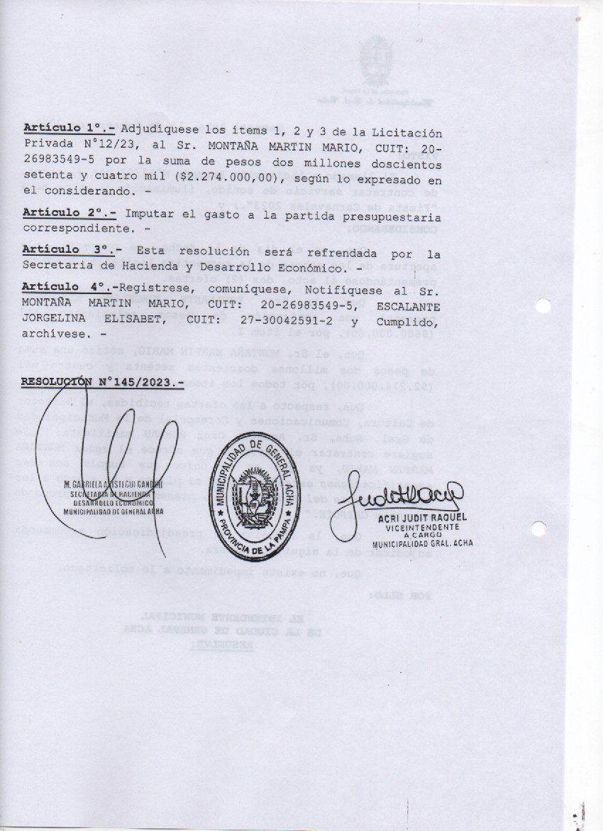 Licitación 12 23 Reso 01