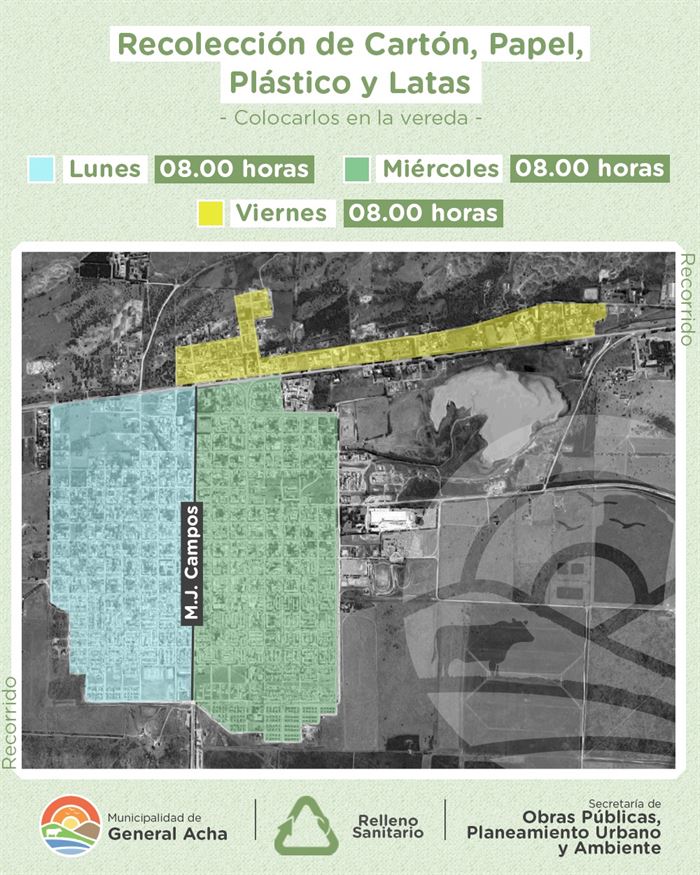 mapa nueva etapa recolección